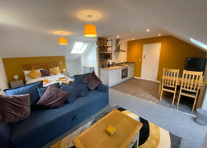 Modern Studio Apartment Set Beneath The Black Mountains A Stones Throw From The Offas Dyke Path